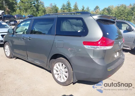 2011 Toyota Sienna Le из США, поврежденный, VIN 5TDJK3DCXBS016789